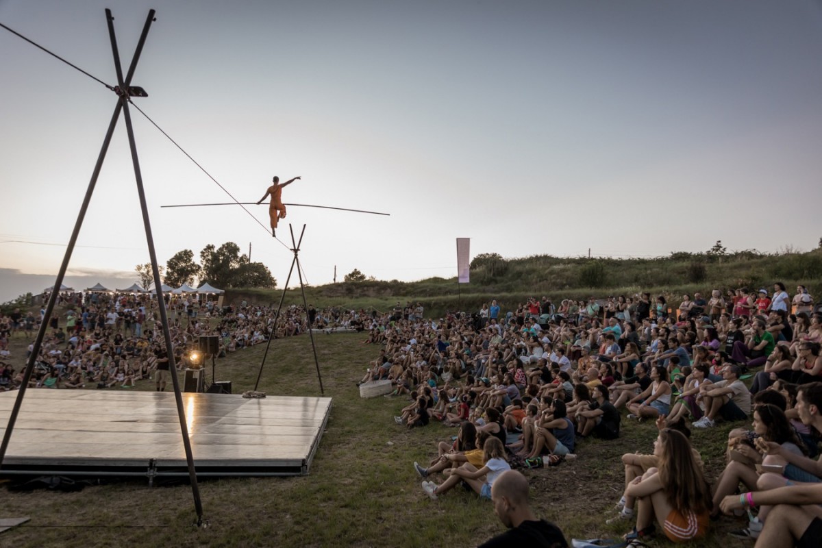 Espectacle al Cantilafont, un dels festivals esmentats en les guies per les seves bones pràctiques