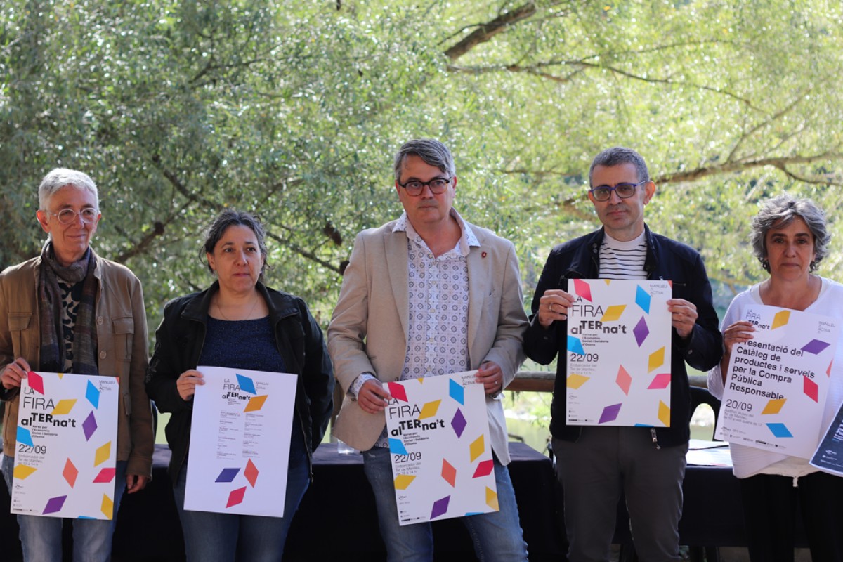 Participants de la roda de premsa de presentació de la present edició.