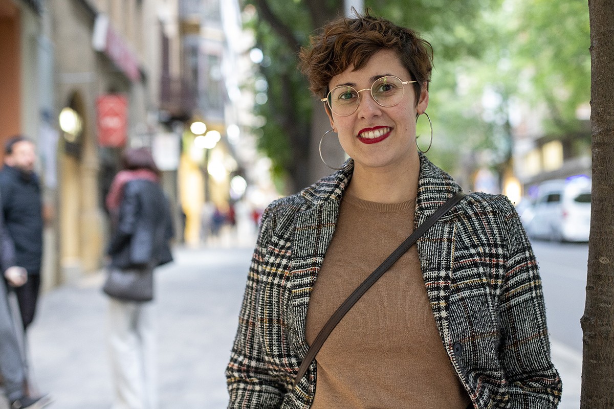 Jenn Díaz és autora de 'Violència en tres actes', un llibre íntim i personal que parteix d’una experiència pròpia com a víctima de violència masclista