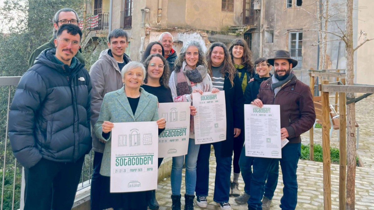 Roda de premsa de presentació de les jornades.