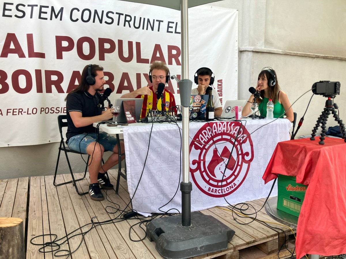 Pòdcast L'Arrabassada, una de les activitats del juliol.