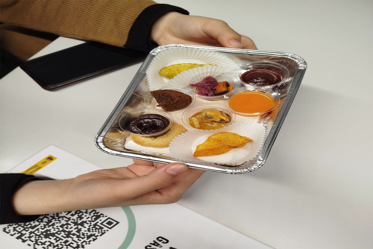 Aliments d'un dels més de 50 tastos duts a terme en el marc del projecte Plantes Oblidades