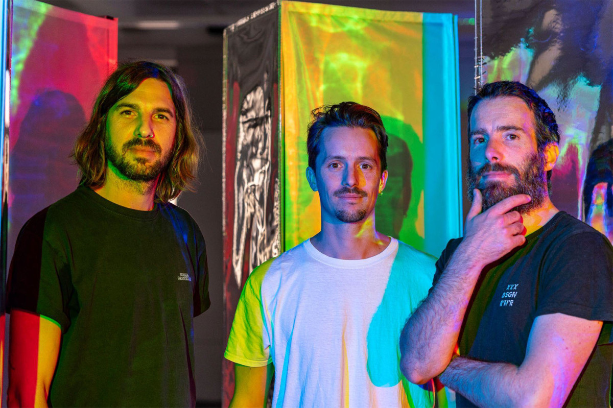 Roger Orriols, Ignasi Roviró i Jordi Farrés, els tres membres de Partee