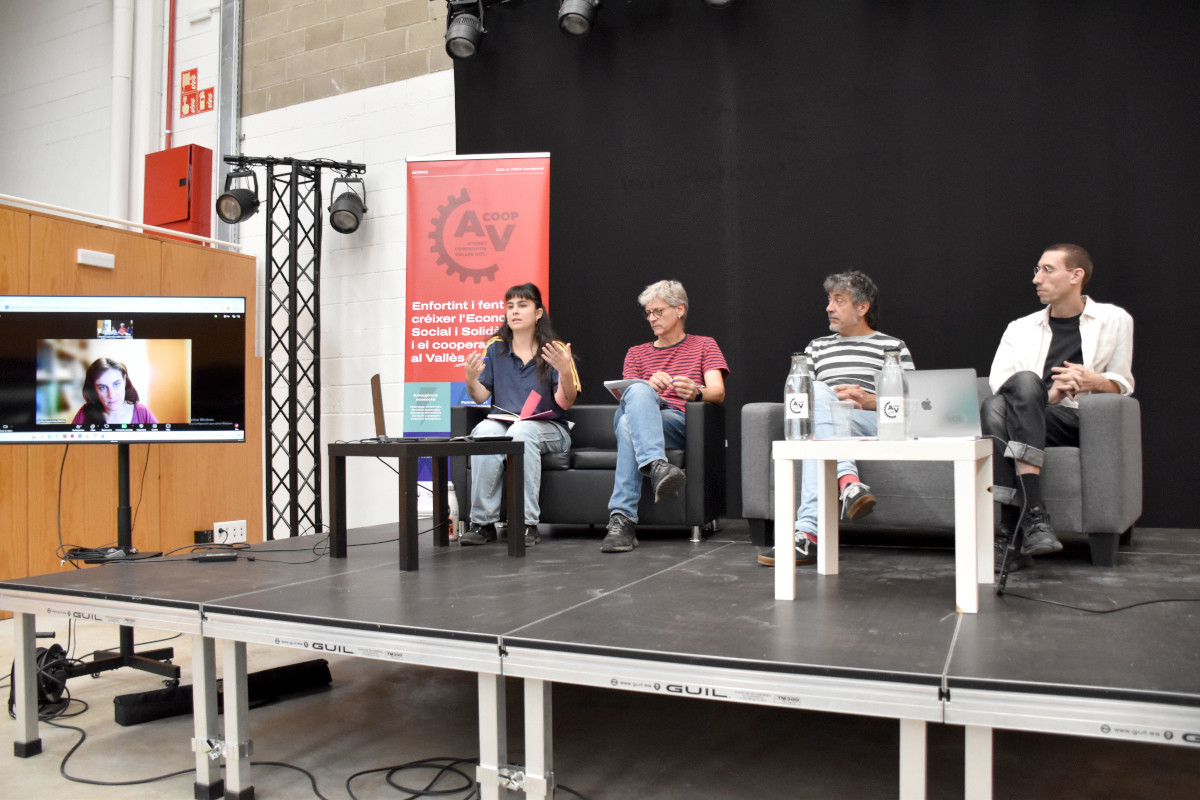 Un moment de la presentació del catàleg