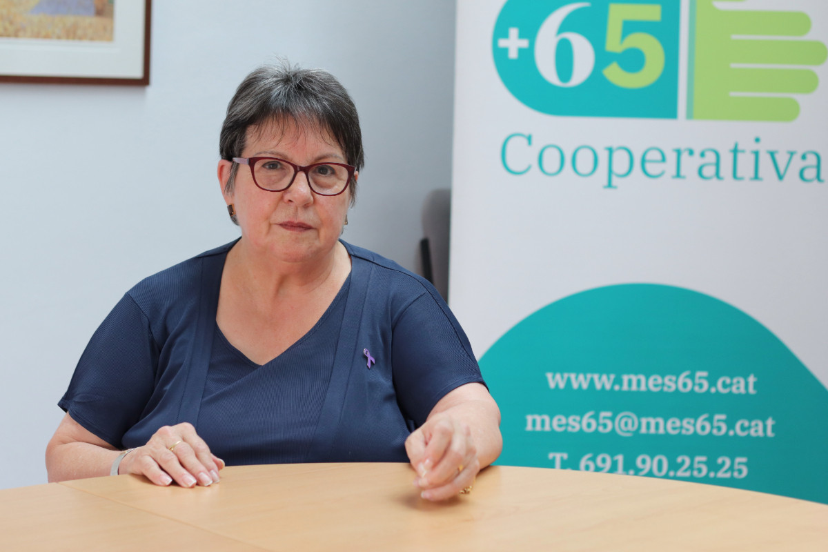 Emília Bosch, en una entrevista.