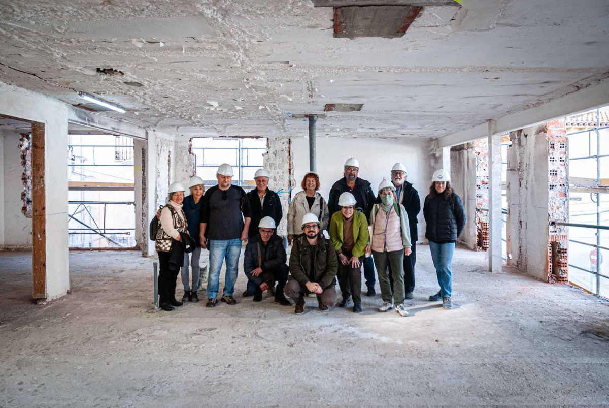 Foto de família a Walden XXI, el mes de desembre passat