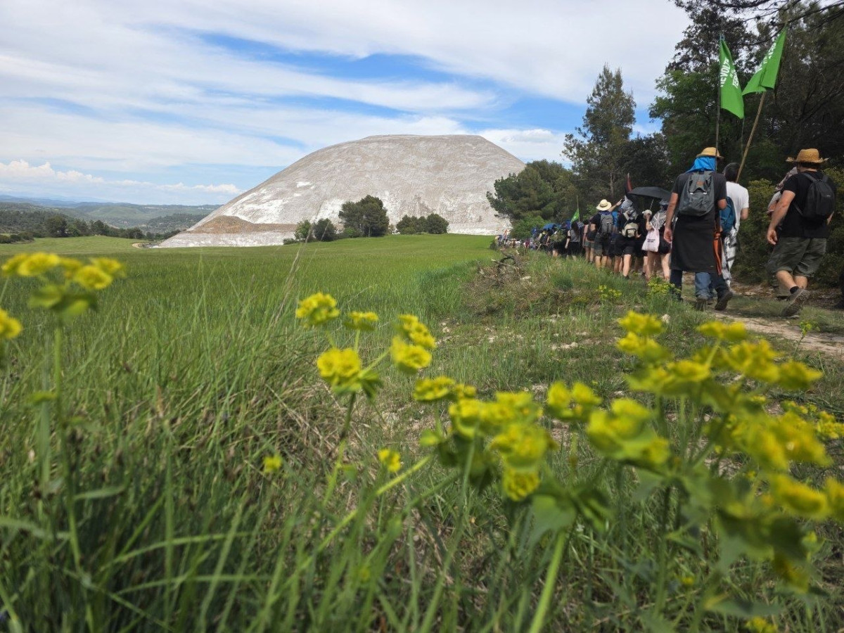 El runam salí del Cogulló, al fons.