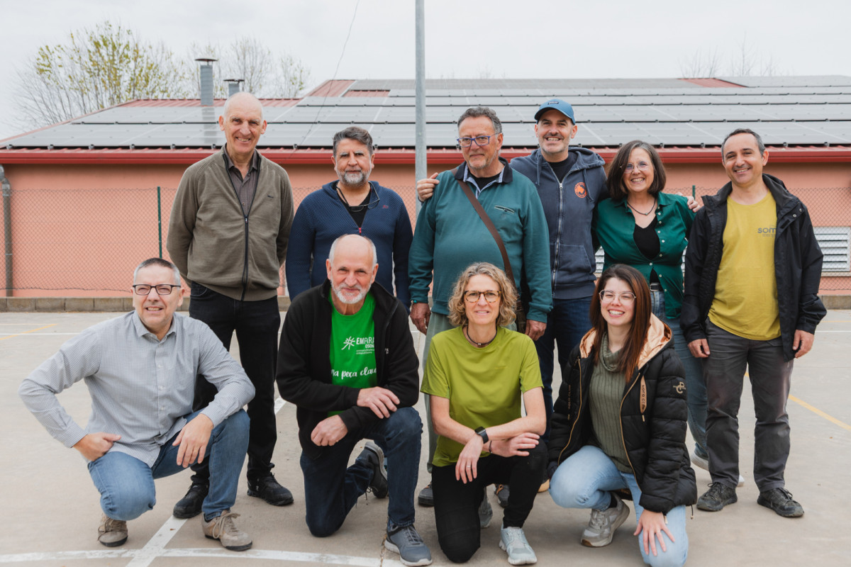 Foto de família del consell rector de SEB en Transició