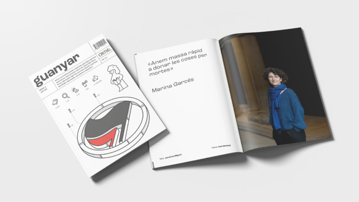 Un exemplar de la revista 'Guanyar'