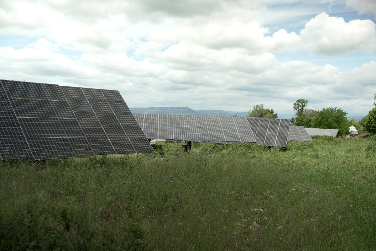 Instal·lació fotovoltaica a la Plana de Vic