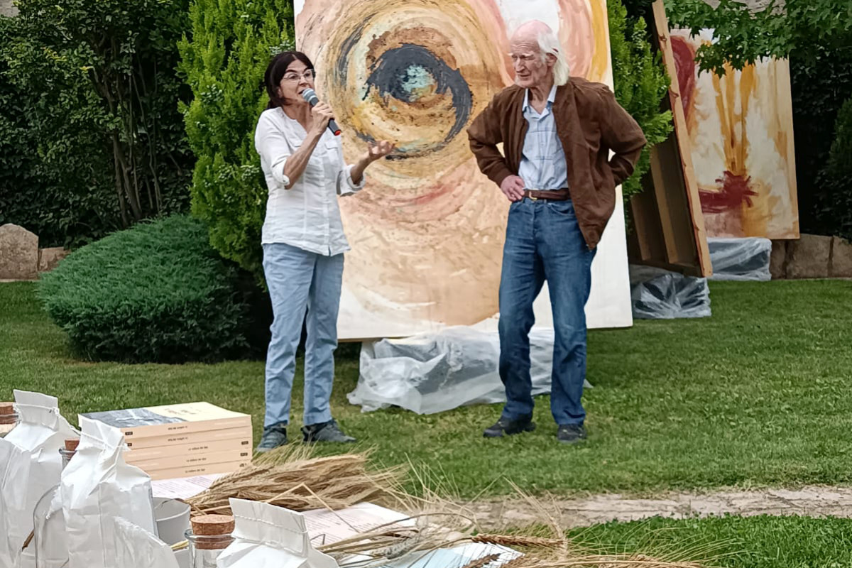 Un moment de la primera edició de la Festa de la Coberta