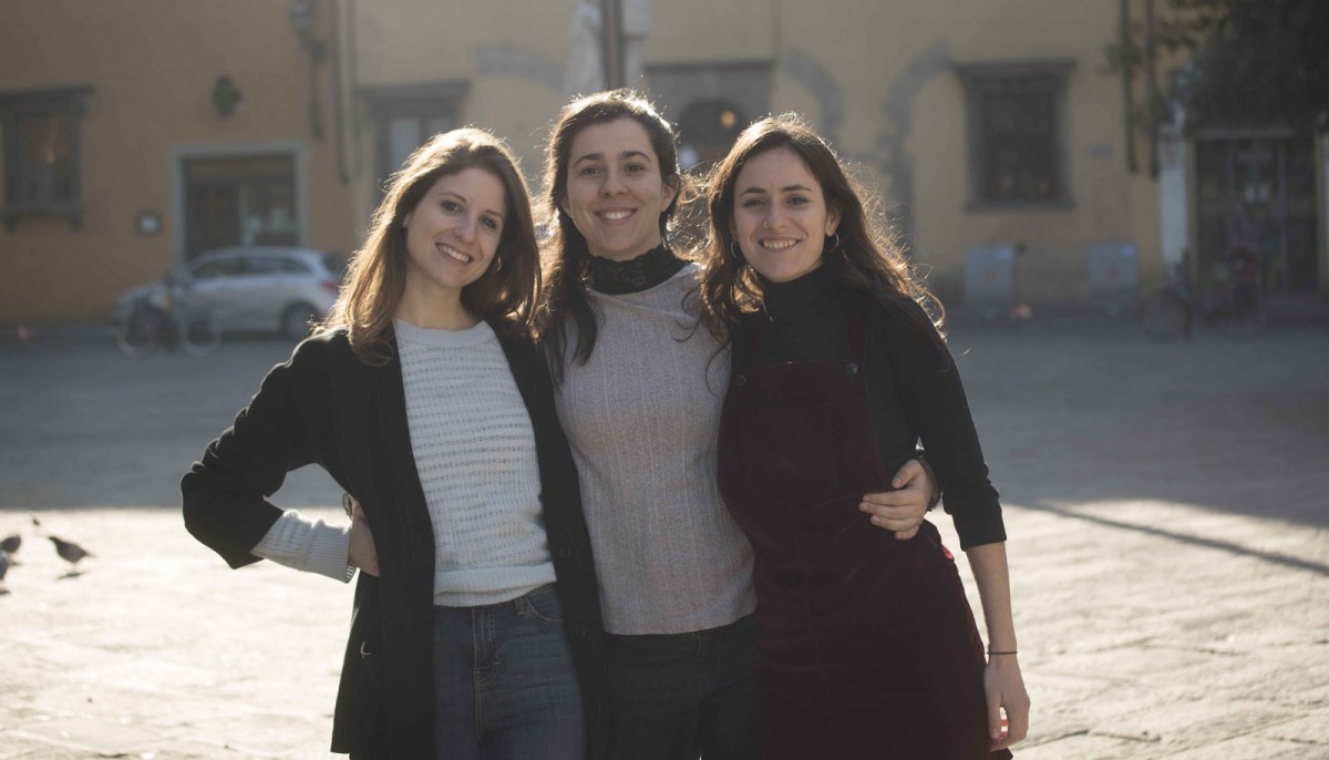 Helena Cardona, Julia Goula i Dafne Saldaña, les tres arquitectes d'Equal Saree